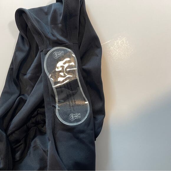 Free People X HAH Cut To The Chase 1 Piece Swim Bodysuit Black - Picture 6 of 13